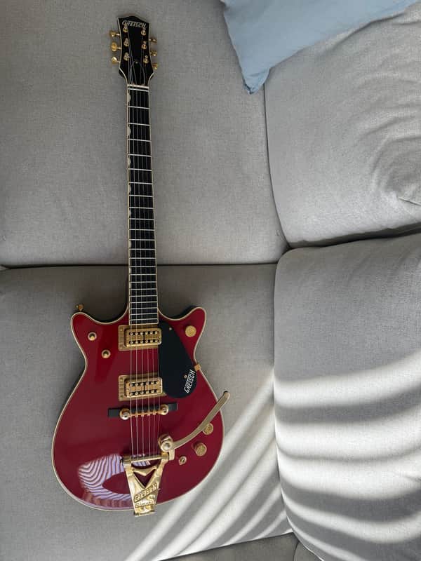 Gretsch G6131T-62 Vintage Select '62 Jet with Bigsby 2018 - Present - Vintage Firebird Red image 1