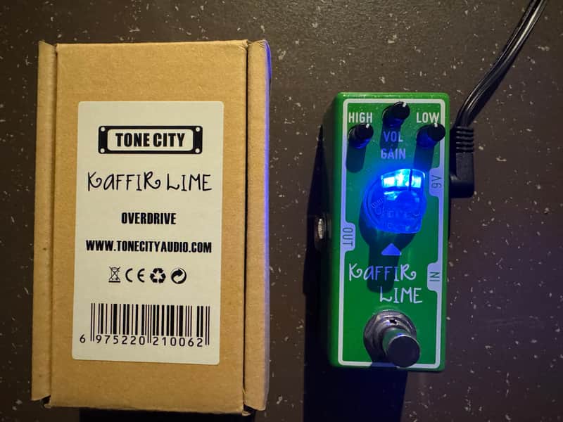 Tone City TC-T6 Kaffir Lime Overdrive 2010s - Green image 1