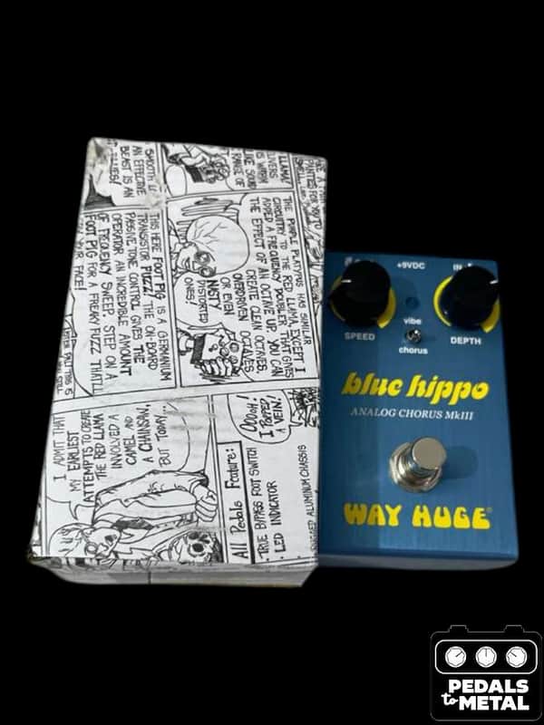 Way Huge WM61 Smalls Blue Hippo Analog Chorus MkIII 2018 - Present - Blue - X18640 image 1