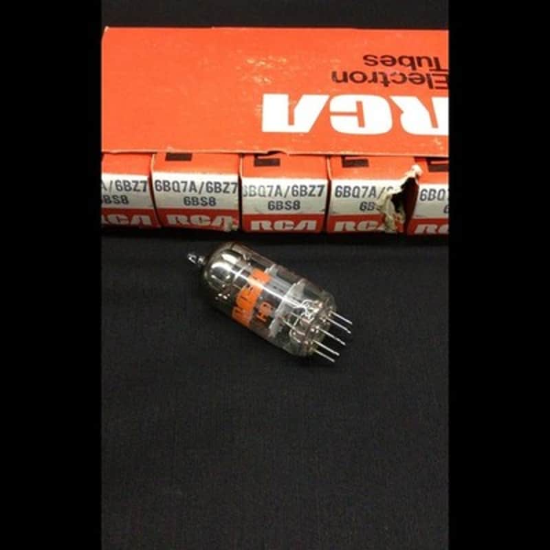 FULL SLEEVE (5) NOS NIB RCA 6BQ7A 6BZ7 6BS8 Radio Audio VACUUM TUBES 9.9856 image 1