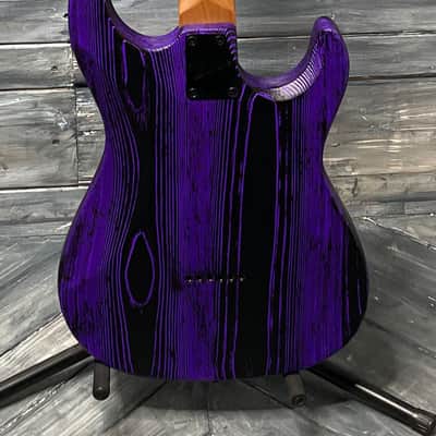 ESP/LTD Left Handed LSN1000HTMPURBLASTLH SN-1000 HT Electric Guitar- Purple Blast image 5