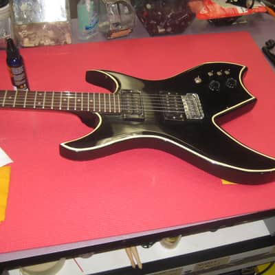Vintage Hondo Deluxe Series 785 B.C. Rich Bitch 1983 Black MIJ image 1