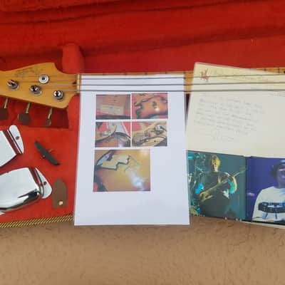 1958 Fender Precision Bass Once Owned By Guy Pratt image 11