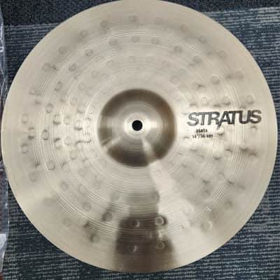 Sabian Stratus Pair of 14" Hi Hats Cymbals | B20 Bronze | Made in Canada | Authorized Dealer image 3