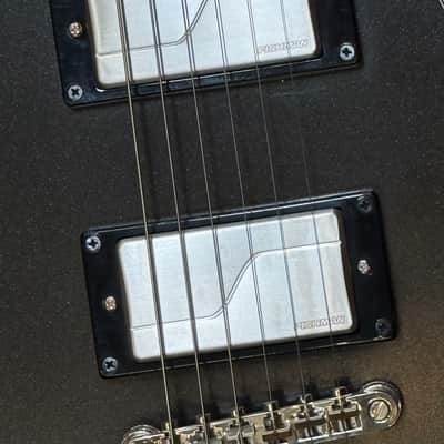 Epiphone Flying V Prophecy 2024 Black Aged Gloss w/ UPGRADED GIBSON CASE New Unplayed 6lbs12oz #158 image 9