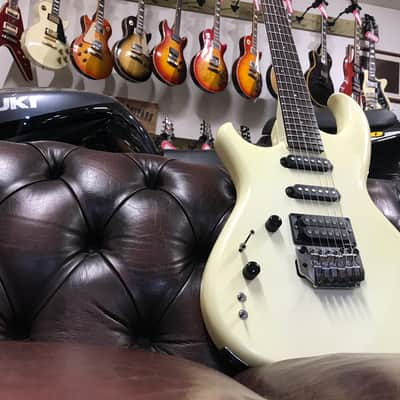 Aria Pro II Mega Metal Stage III in White (LH) 1980's MIJ image 22