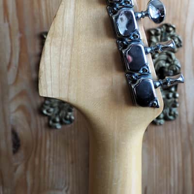 VIDEO! vintage 1970s MIJ Luxor (Kasuga) "pre-lawsuit" L200 guitar made in Japan - pro Setup, player ready image 9