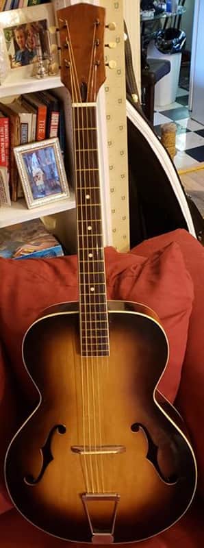 Immagine Silvertone P7 Archtop Jazzbox From The Early 1960s - 1