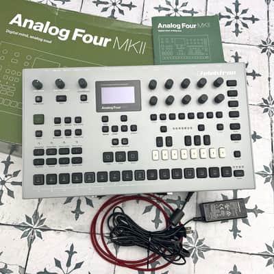 Elektron Analog Four MKII 4-Voice Tabletop Analog Synthesizer image 1