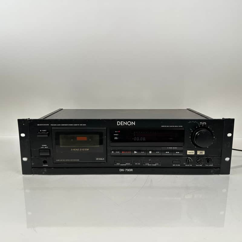 Denon DN-790R Professional Rackmount Cassette Tape Deck Recorder image 1