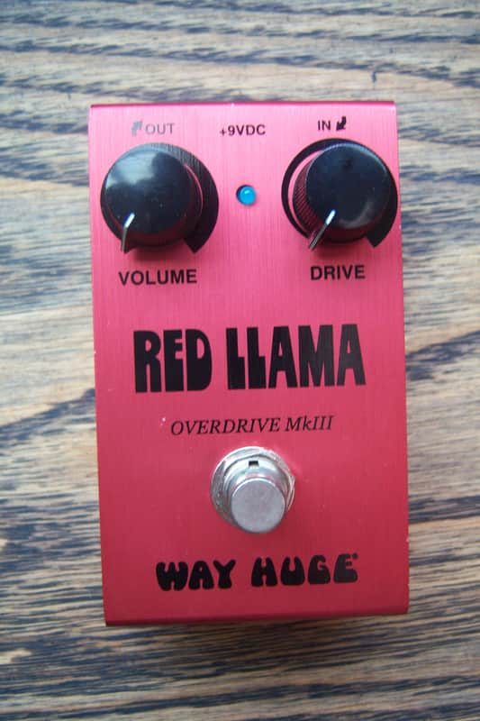 Way Hugh WM23 Smalls Red Llama Overdrive MkIII image 1