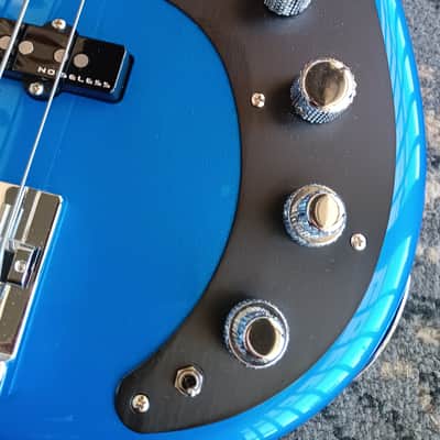 Fender American Ultra II Precision Bass with Ebony Fretboard 2024 - Present - Noble Blue image 11