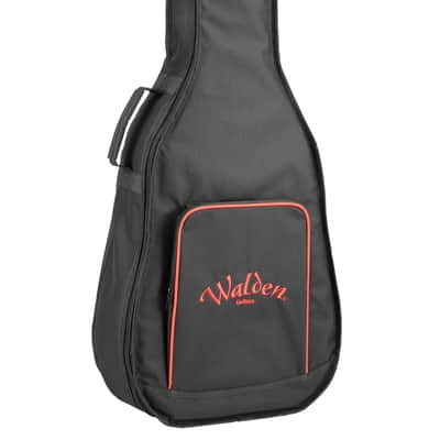 Walden *Pre-Order* Natura 500 Grand Auditorium Solid Mahogany Top Acoustic Electric Guitar in Open Pore Satin Natural Finish +GigBag | 6-String | Steel | G551E | Special Order | Authorized Dealer image 3