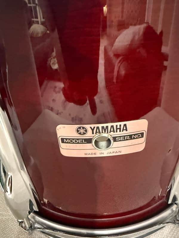 Yamaha TT-912RF Recording Custom 12x10" Rack Tom 1982 - 1991 - Cherry image 1