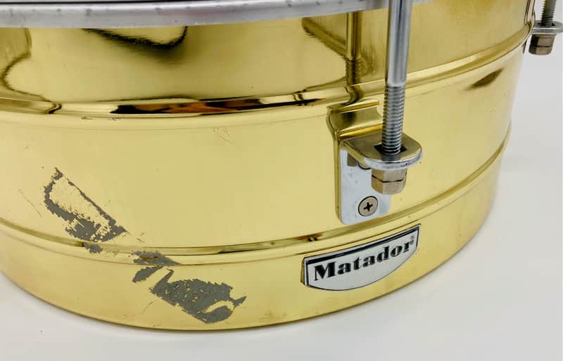 Latin Percussion 14" & 15" Timbales with Stand image 1