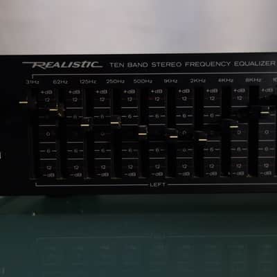 Realistic 10 Band Stereo Frequency Equalizer & Expander 31-9080 - égaliseur image 4