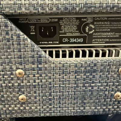 Fender Princeton Reverb 65 Blue Denim Limited Edition image 12