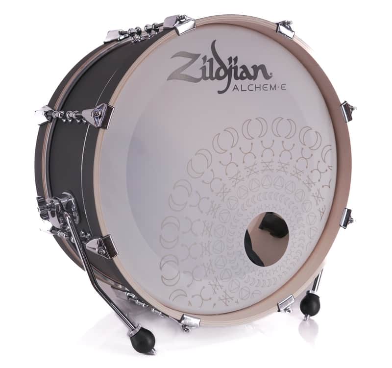 Zildjian ALCHEM-E 18'' x 7.5'' Bass Drum Bronze ZAB18BD NEW w/ TRS Cable image 1