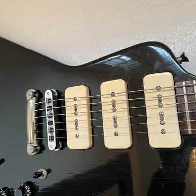 SUPER RARE! Gibson Explorer III P90 1984 Ebony Black Case USA_283 image 2