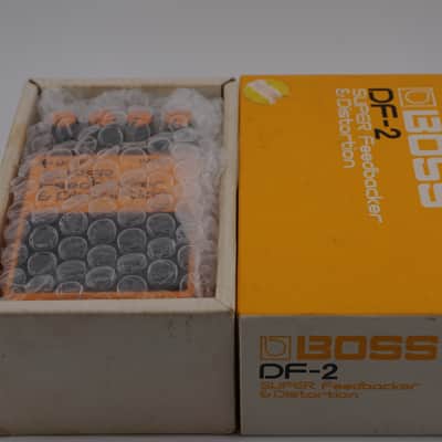 Boss DF-2 Super Feedbacker and Distortion w/ Box - 1987 - Orange image 12