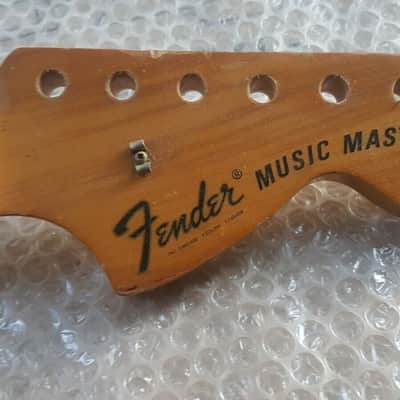 1975 FENDER MUSIC MASTER NECK made in USA - fits MUSTANG image 2