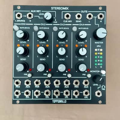 Toppobrillo Stereomix MKII Rev 2 - Limited Edition - Black - Performance Mixer Aux Pan CV Stereo image 2