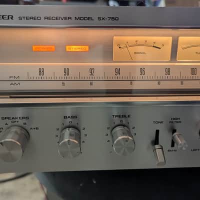 Pioneer SX-750 Warm Powerful Vintage Stereo Receiver 50 WPC image 4