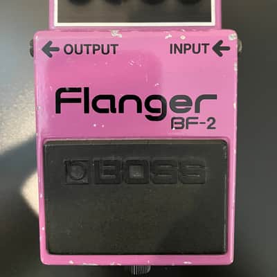 Boss BF-2 Flanger (Black Label) 1980 - 1984 - Purple image 1