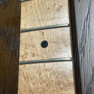 Roasted Birdseye Maple Tele Guitar Neck image 3