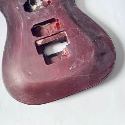 Wine Red HH Guitar Body DIY Project image 2