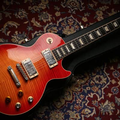 Gibson USA Les Paul Standard Joe Bonamassa Signature Model Tomato Soup Burst image 8