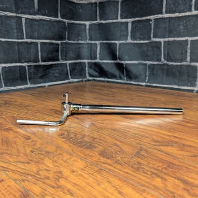 Cosmic Percussion Straight Post & L‑Arm – Tom Holder / Cowbell Mount – 7/8" Post with Gear Tilter – 9.5mm L‑Arm – Heavy‑Duty Percussion Hardware image 7