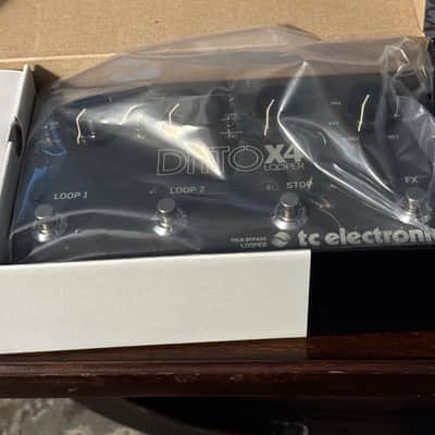 TC Electronic Ditto X4 Looper 2016 - Present - Black image 4