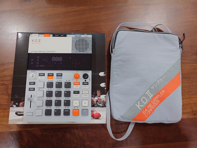 Teenage Engineering EP–133 K.O. II sampler with soft bag image 1