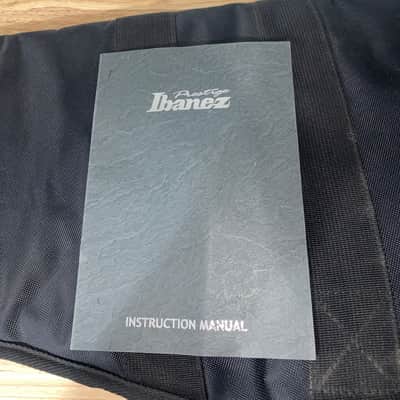 Ibanez Prestige Gig Bag and Owners Manual 2000-2010 - Black image 5