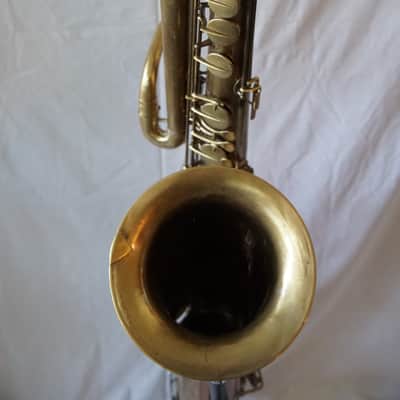C.G. Conn Bass Saxophone 1904 - brass image 5