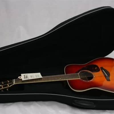 Yamaha FG735S Acoustic Guitar w/case USED | Reverb