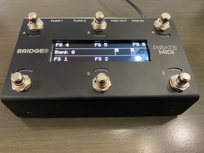 Pirate Midi Bridge 6 Midi Controller Pedal | Reverb