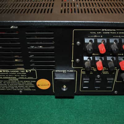 Onkyo A-7 Integrated Audio Amp image 5
