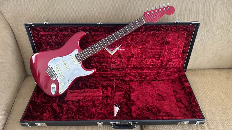 Fender Custom Shop 1960 Stratocaster Relic 2006 Candy Apple Red image 1