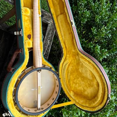 Pisgah Custom 12" Maple/Persimmon Open-back Banjo image 4