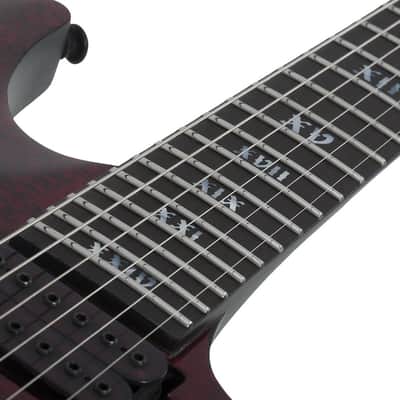 Schecter C-1 Apocalypse Electric Guitar - Red Reign (3055) image 7