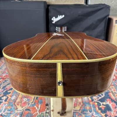 1974 K. Yairi YW-500P Dreadnought Solid Spruce 3 Piece Rosewood Back image 18