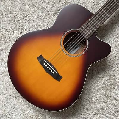 Custom Folk Acoustic Guitar, Solid Spruce Top, Maple Neck, Rosewood Fingerboard image 1
