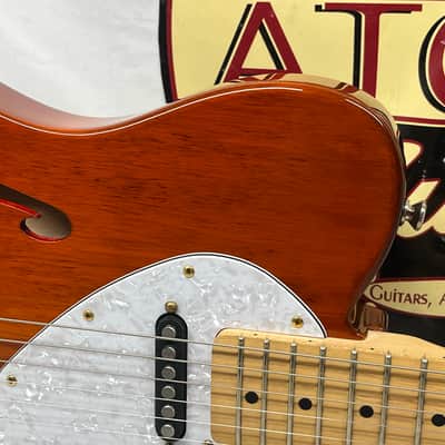 Squier Classic Vibes '60s Telecaster Tele Semi-Hollow Body Electric Guitar image 3