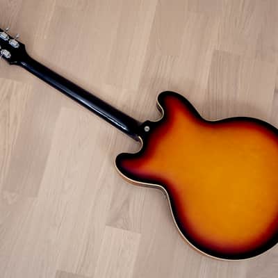 1996 Epiphone Casino '65 VT-VS Vintage Reissue Sunburst w/ Bigsby & Case, Peerless image 16