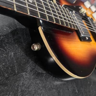 Early 70's Global LP-70 Electric Guitar With Padded Case image 9