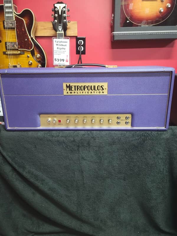 Metropoulos Amplification 12,000 Series 100W Head - Purple image 1