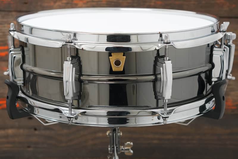 Immagine Ludwig 5x14" Black Beauty 8-lug Snare Drum (LB414) - 1