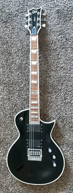 ESP LTD deluxe Ec 1000 et Evertune with Ebony Fretboard electric guitar made in Korea image 1